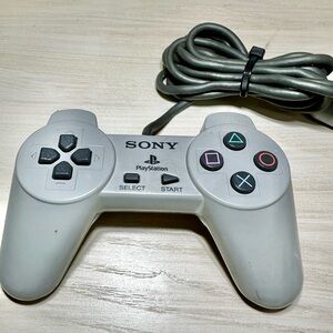 Sony PlayStation PS1 Controller SCPH 1080 Original OEM‎ Gray UNTESTED